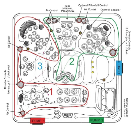 Спа бассейн Artesian Spas Grand Bahama
