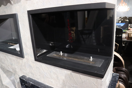 Угловой встраиваемый биокамин Firezo L'angolo Sinistro 1800 Угловой встраиваемый биокамин Firezo L'angolo Sinistro 1800