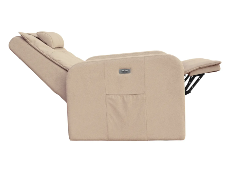 Кресло реклайнер с подъемом FUJIMO LIFT CHAIR F3005 FLWL Ваниль (Sakura 4)