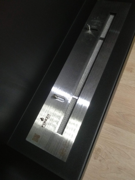 Биокамин в металлическом портале Firezo Kvadro